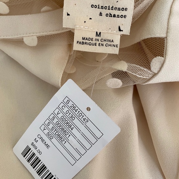 Off white coincidence & chance dress keyhole back - Picture 2 of 5